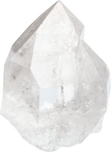Clear rock crystal